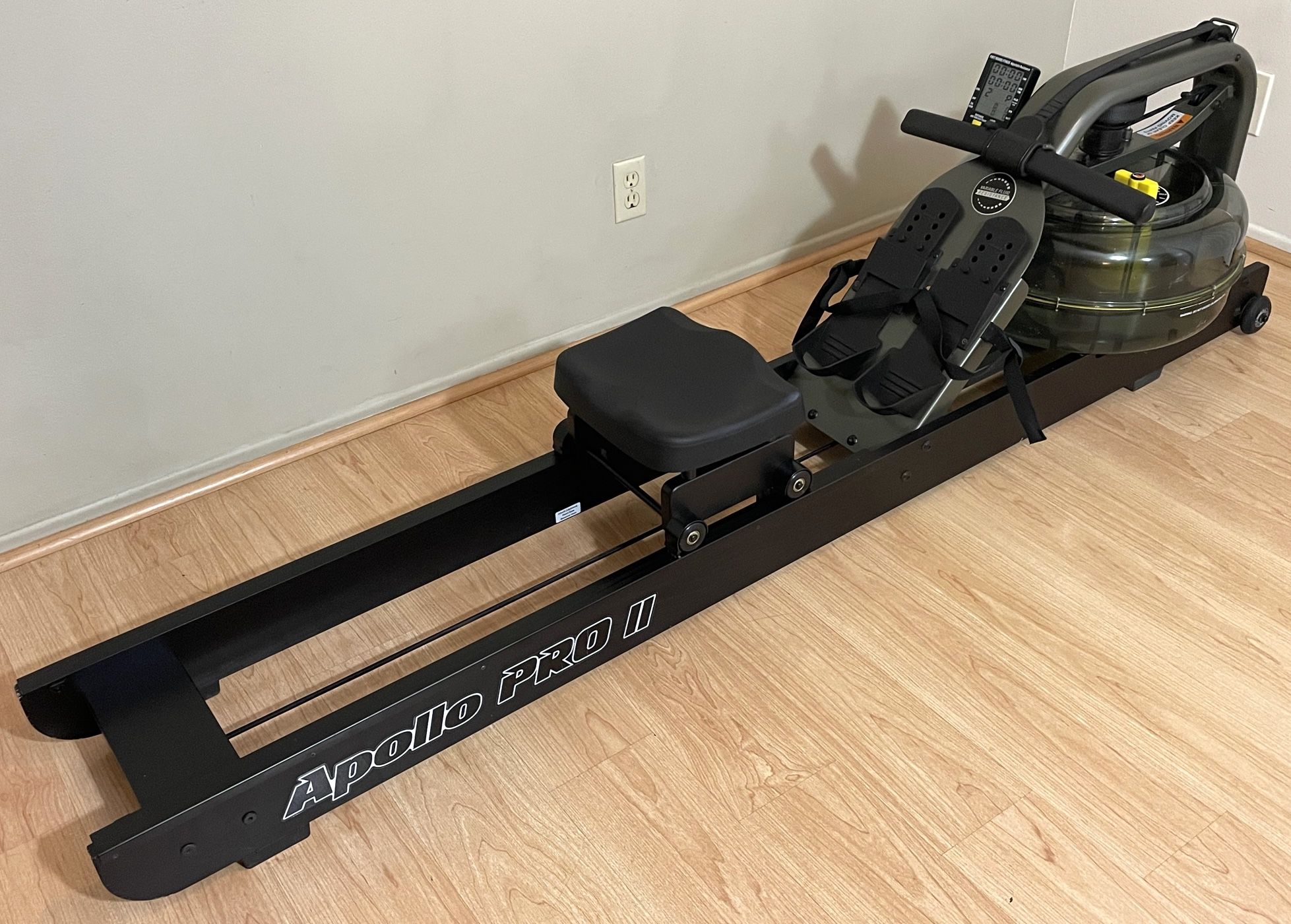 First Degree Fitness Apollo Pro II 2 Wood Row Machine Exercise Gym Rowing Trainer Crossfit Rower