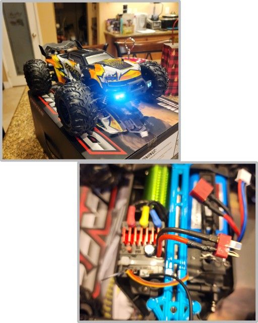 Brand New 1/16 BRUSHLESS RC 4x4 TRUCK FAST 70+kmph With 3speed Levels 