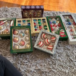 Vintage Christmas ornaments