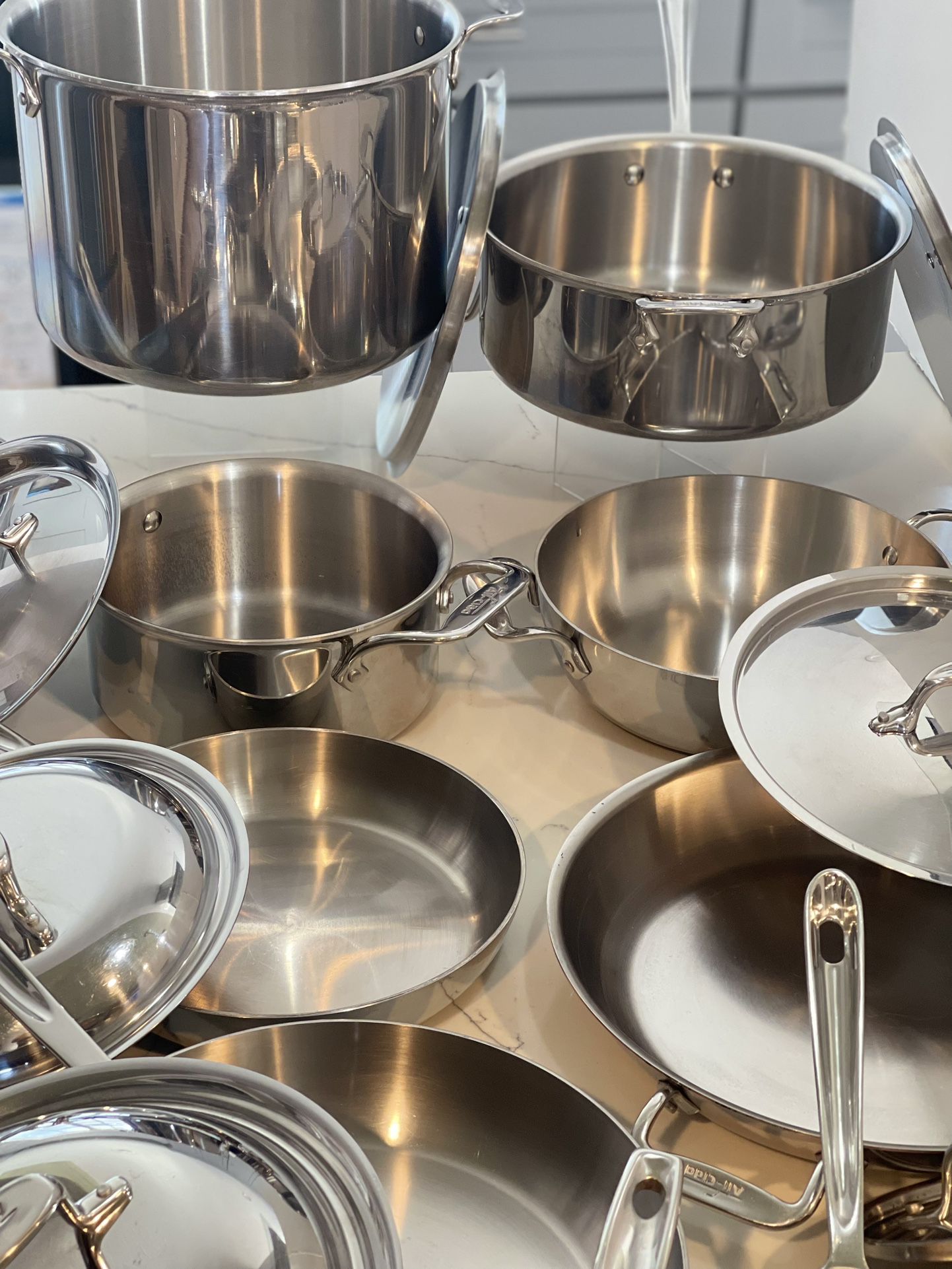Celebrations Denmark 10 piece stainless steel cookware for Sale in Deltona,  FL - OfferUp