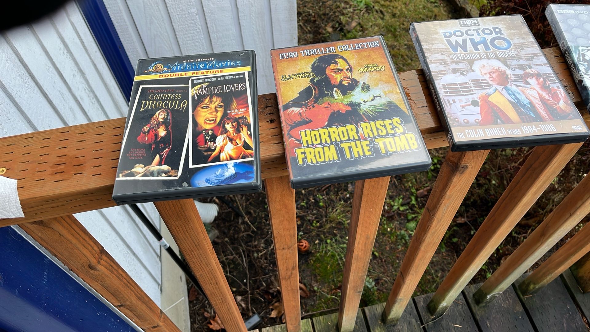 Two Bags Of DVD. - Classic Doctor Who Cult Films