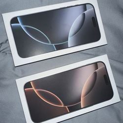 Apple iPhone 16 Pro Max New Sealed 4 Options Read Below  $1300 Each 