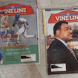 Chicago Cubs Vineland  Magazine..
Jan & Feb 2000 Editions