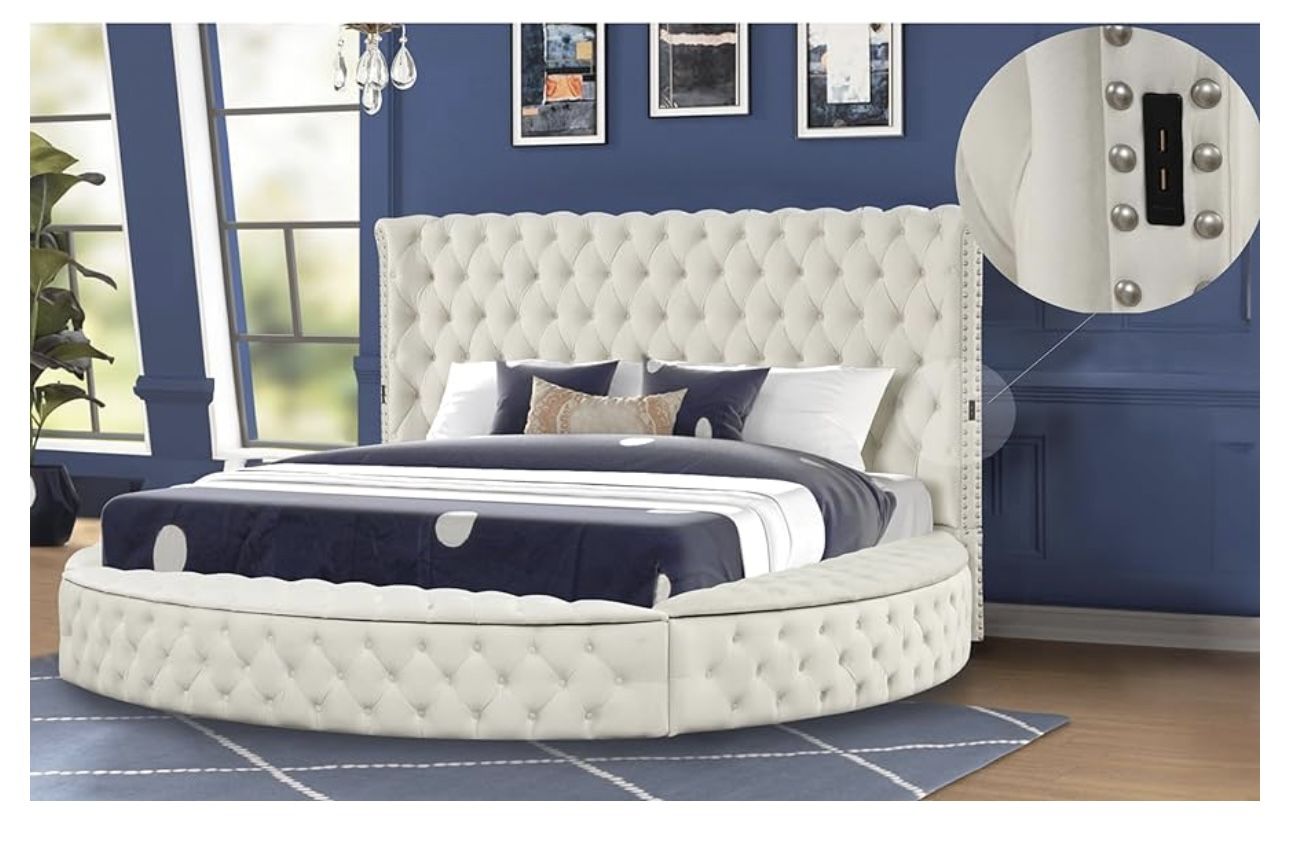 Queen Size Bed With Storage 