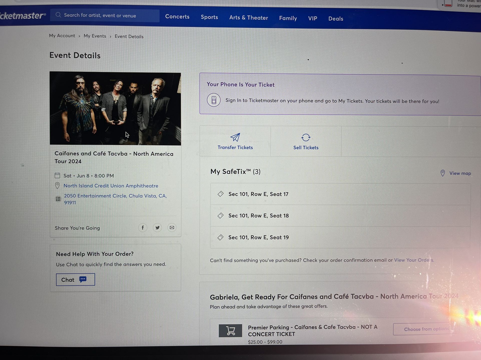 Cafe Tacvba And Calfanes Tickets June 8 El Cajon