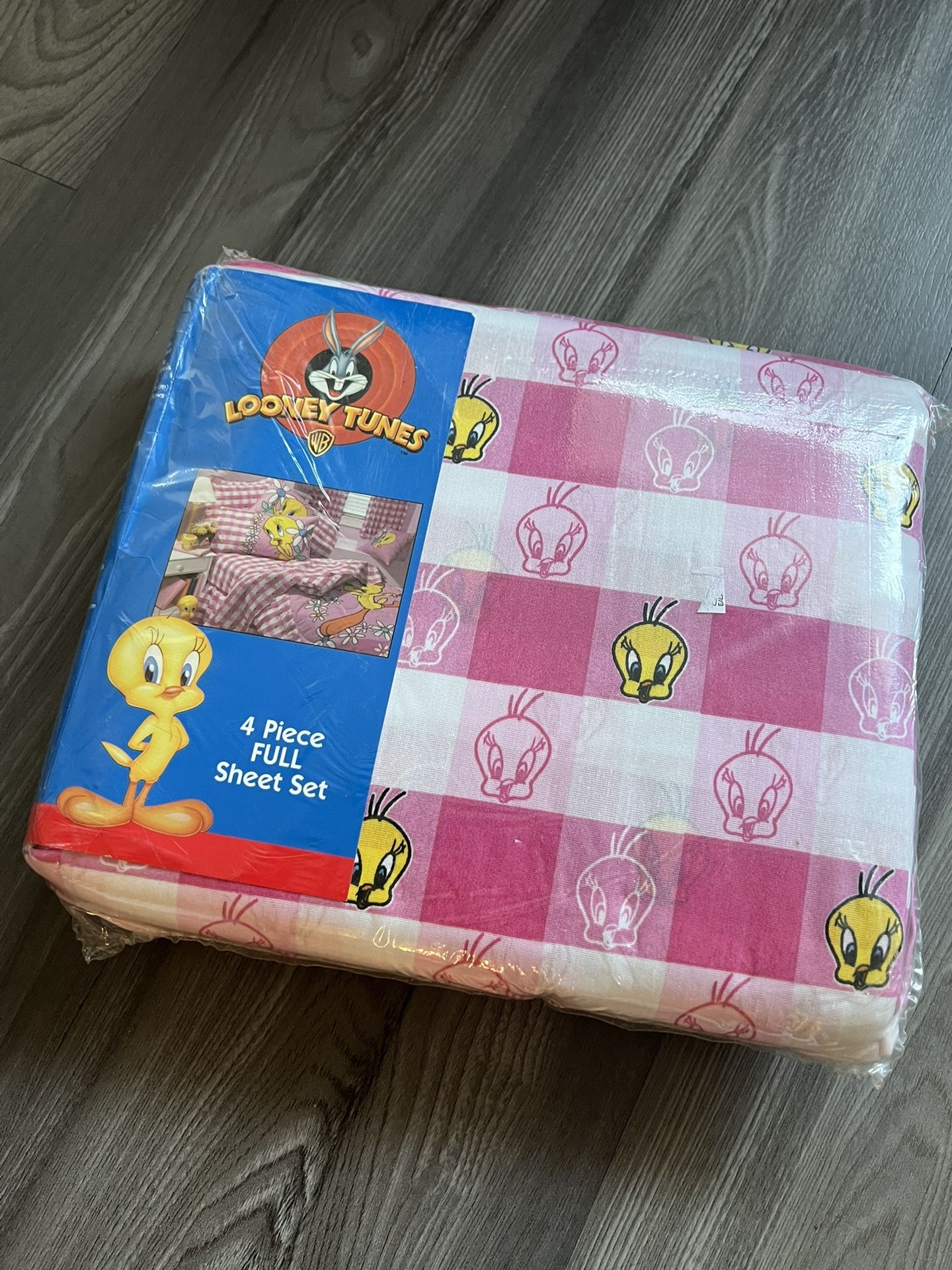 Vintage Tweety Bird 4piece Full Set Looney Tunes
