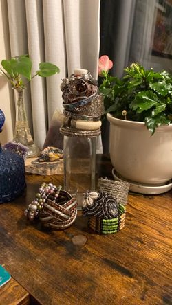 Lot of 12 Beads and Bangles Costume Jewelry