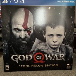 PS4 God of War Stone Mason Edition