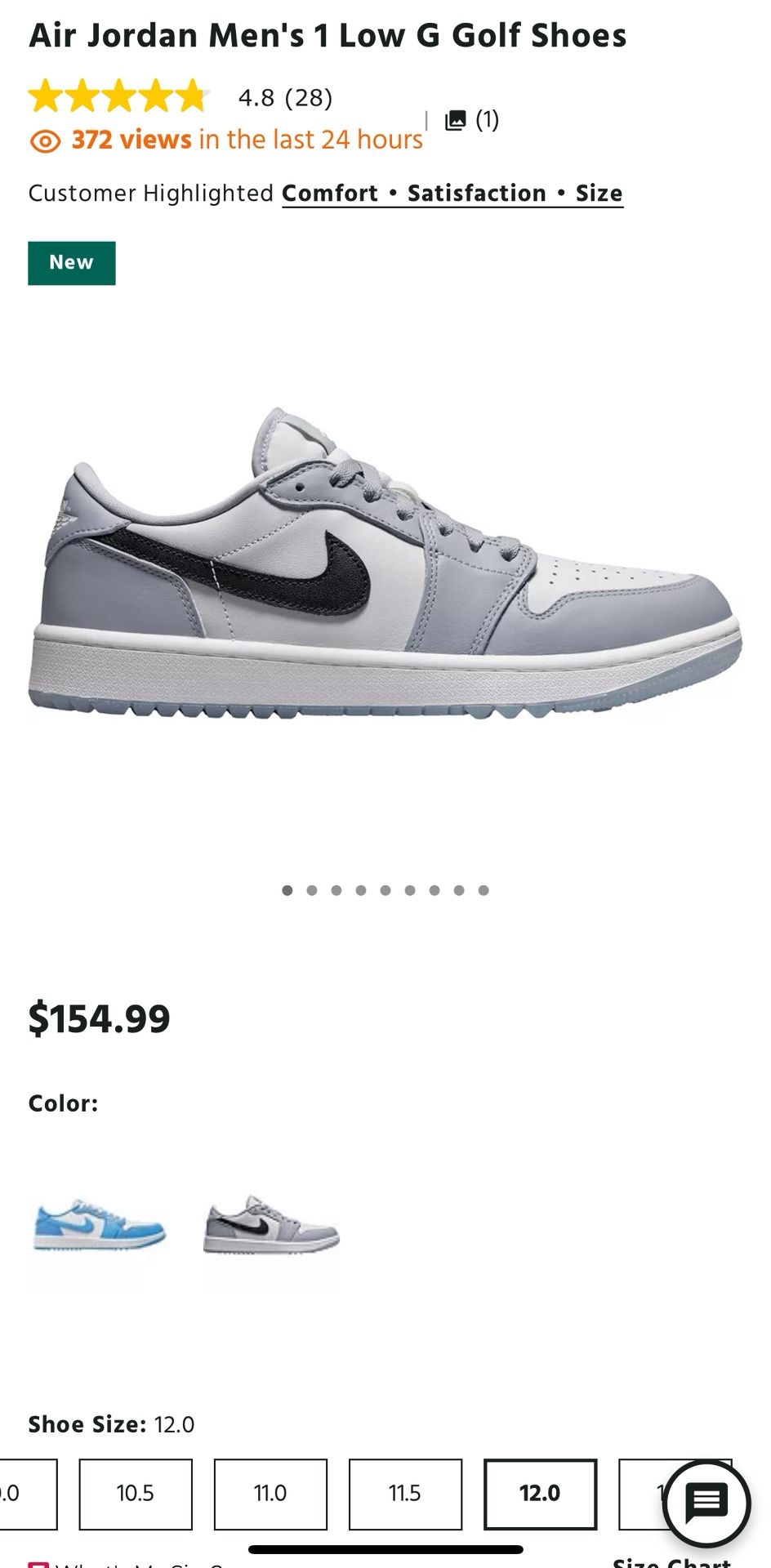 Air Jordan 1 Low Golf Shoes