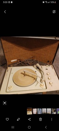 Antique record player