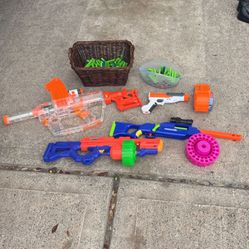 Nerf Guns And Nerf Bullets