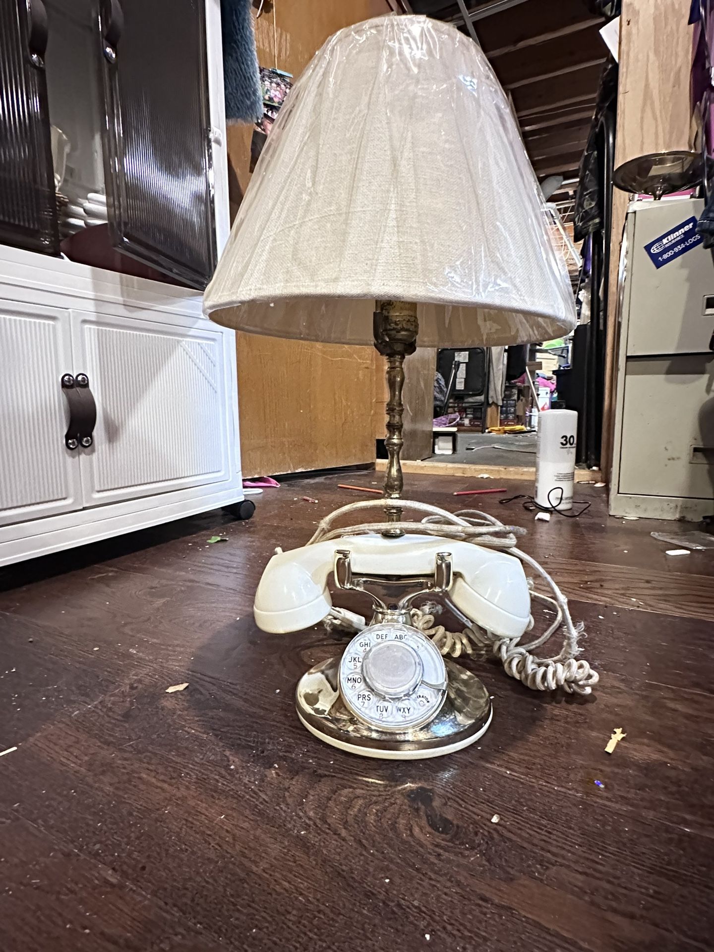Vintage Phone Lamp