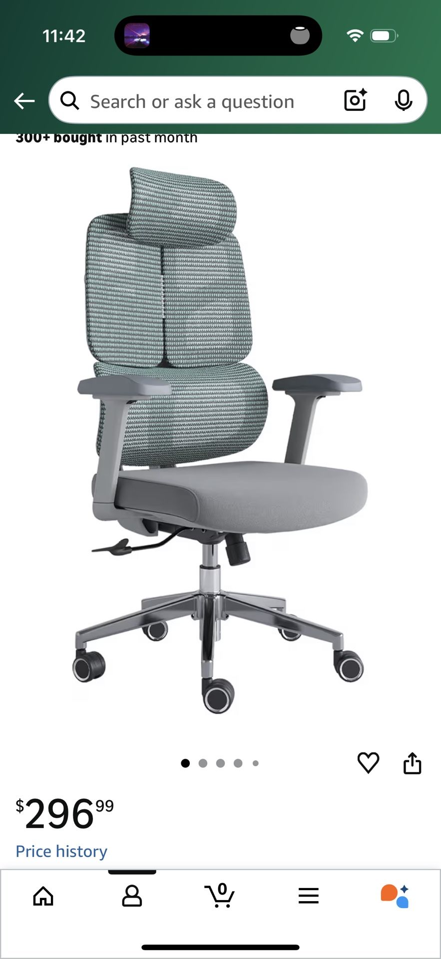 Ergonomic Gaming/Exec  Chair, Brand New unopened box