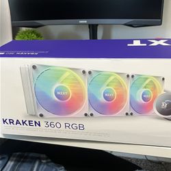 New NZXT Kraken 360 RGB Cooler