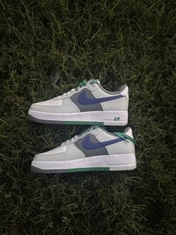 Air Force 1 Split Light Silver Royals