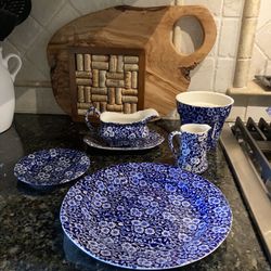 Vintage Calico Dinnerware From England $10 & Up