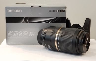 Tamron SP 70-300mm F/4-5.6 Di VC USD