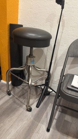 Pedigo steel medical lab stool