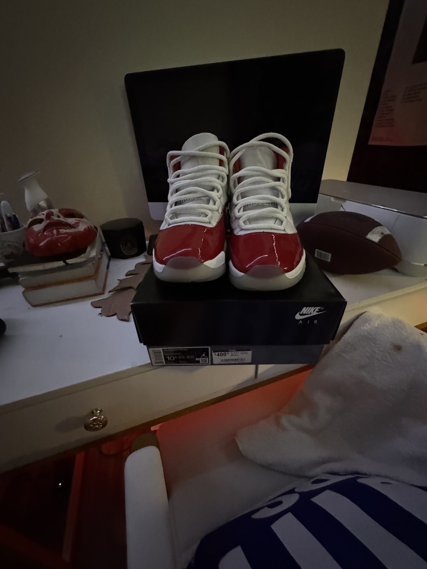 Red Cherry Jordan 11s