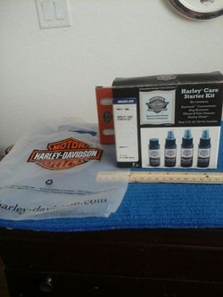 HARLEY Davidson Starter Care Kit unused original containers and box part #94671-99A