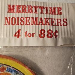 Vintage Tin Toys Noisemakers 
