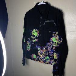 Denim Skull Jacket 