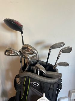 TaylorMade Burner Golf Club Set with Callaway Bag