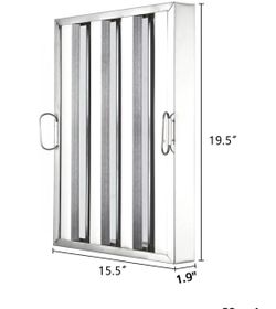 Filters for Restaurant Kitchen Commercial Exhaust Hoods