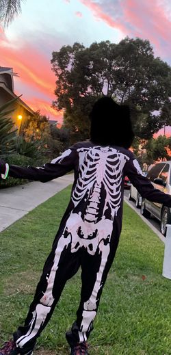 Skeleton Kids Costume 