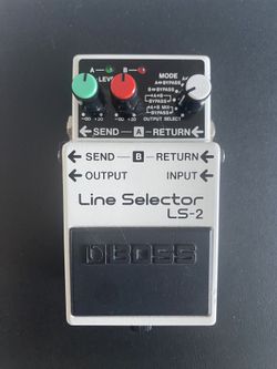 BOSS LS-2 (ABY Pedal) With Power Supply 
