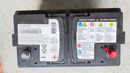 12 V battery Mercedes Benz OEM