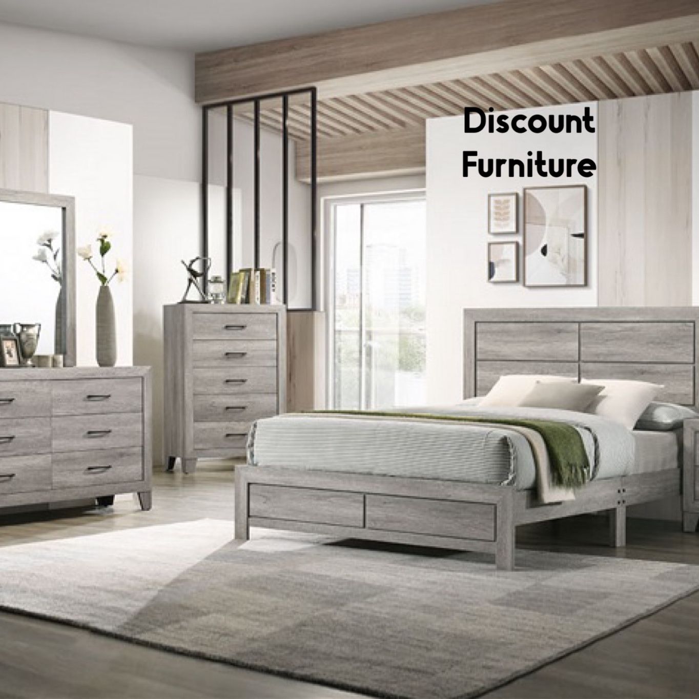 Queen Size 5 Pc Bedroom Set 💥 Sale