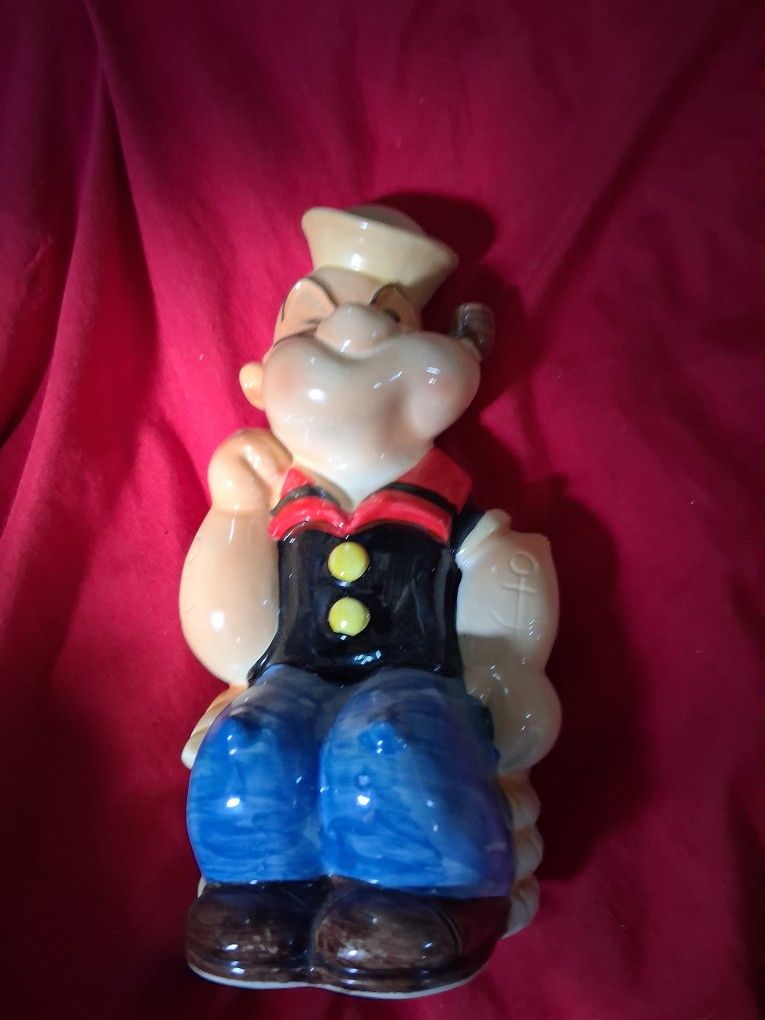 1980 Popeye piggy Bank