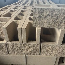 Block 8x8x16 Split, Face, Tan $6 each