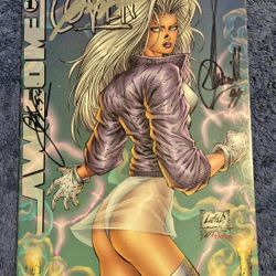 THE COVEN 1 SIGNED x3 CHURCHILL LIEFELD LOEB 1997 NM AWESOME COMICS
