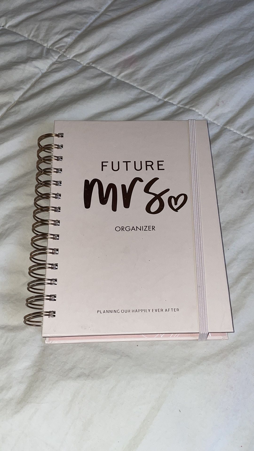 Miss to Mrs Handcrafted Organizer Wedding Planner