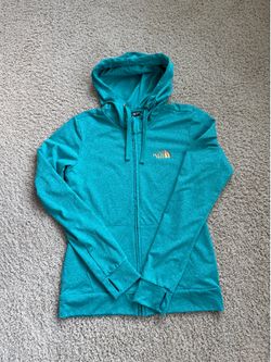 The north face full zip hoodie