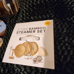 Bamboo Steamer, 2 Tier