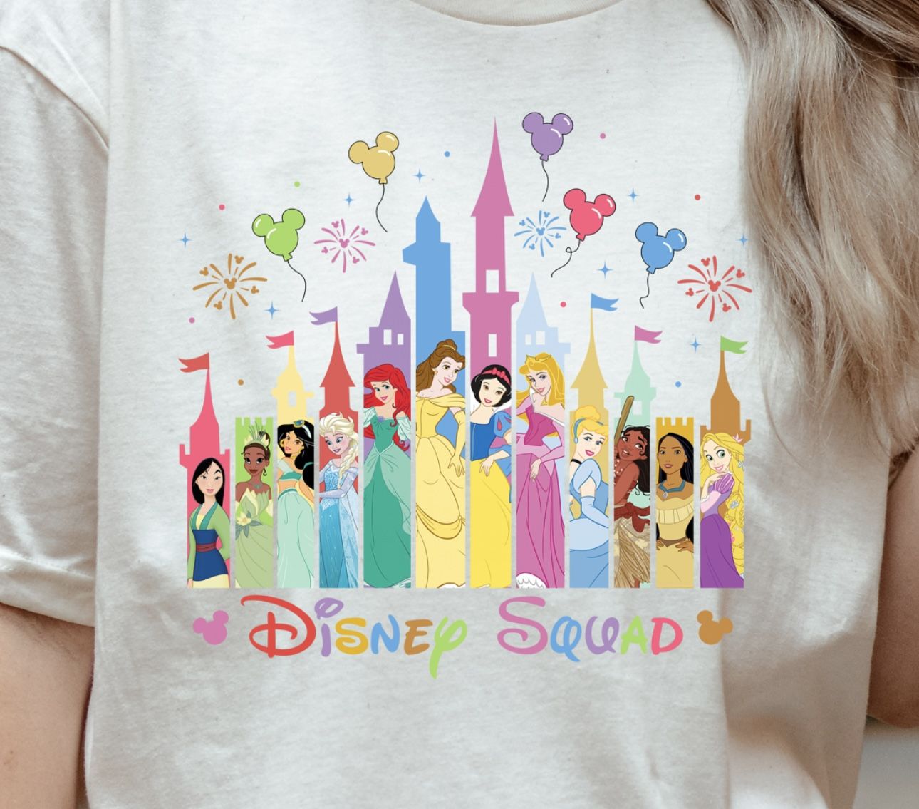 Disney Squad Custom T Shirt 