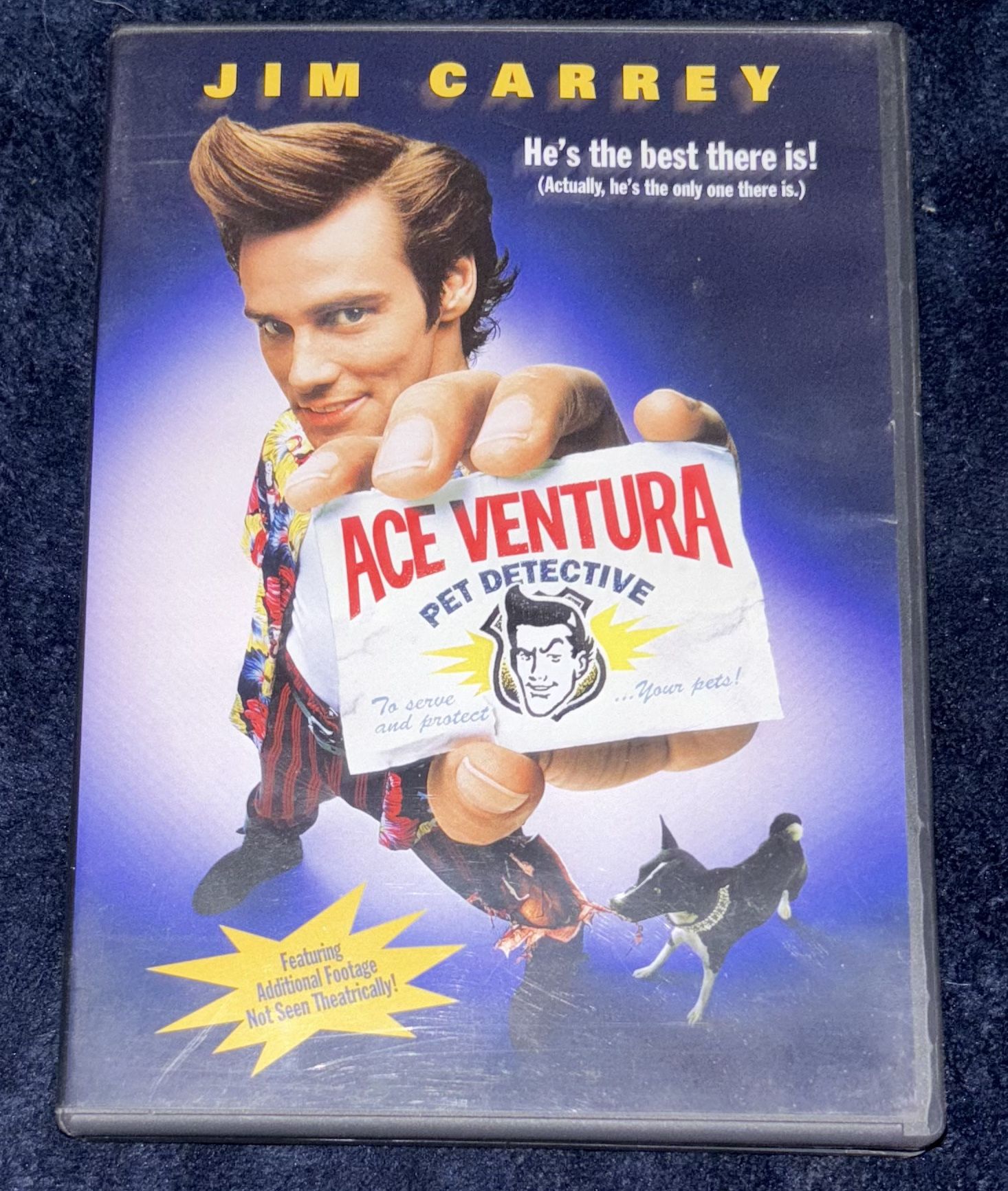Ace Ventura Pet Detective On DVD (Jim Carrey Comedy)