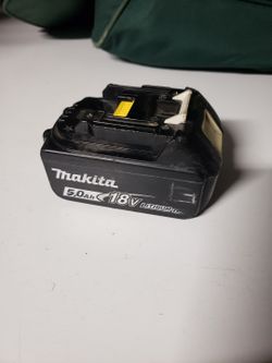 Makita 18v Lxt 5.0ah Battery