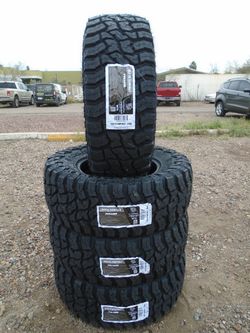 35x12.50R18 LT New Pegasus MTX Mud Terrain 12 Ply Tires