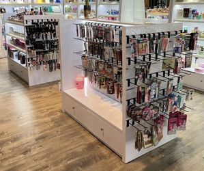 Retail Display Showcase w/ LED Light (island)