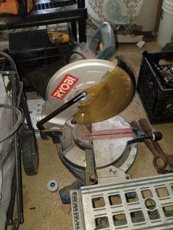 Ryobi compound miter saw