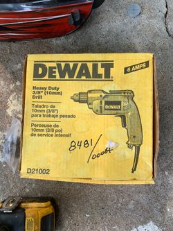 De Walt 3/8 drill