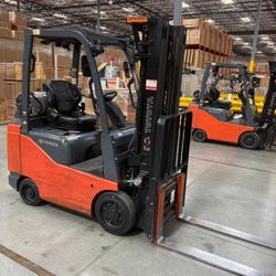 2016 Toyota Propane Forklift 