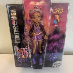 NEW Clawdeen Wolf Monster High Doll Toy