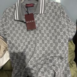 GG cotton piquet jacquard polo shirt