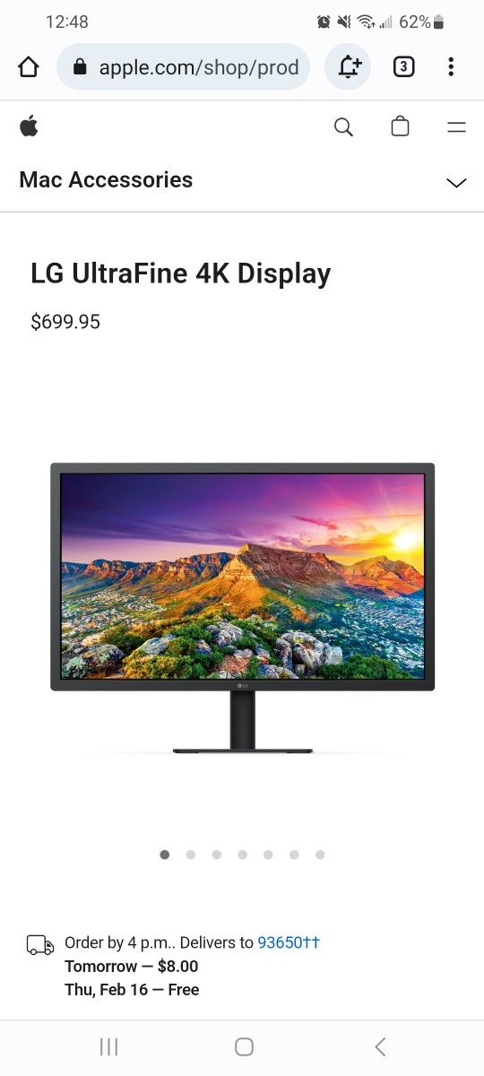 LG 24" MONITOR 