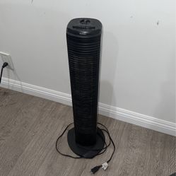 Holmes 31" Manual Tower Oscillating Fan Black